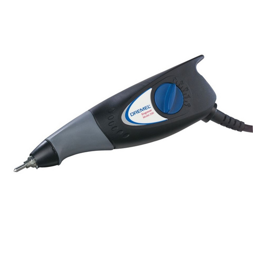 Bosch Dremel Gravierer, 1 Karbidspitze, 1 Gravierschablone - Image 3