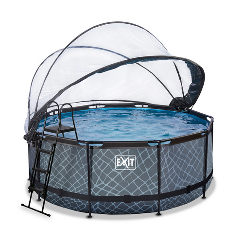 EXIT Toys Pool »Pools«, grau, ØxH: 360 x 122 cm