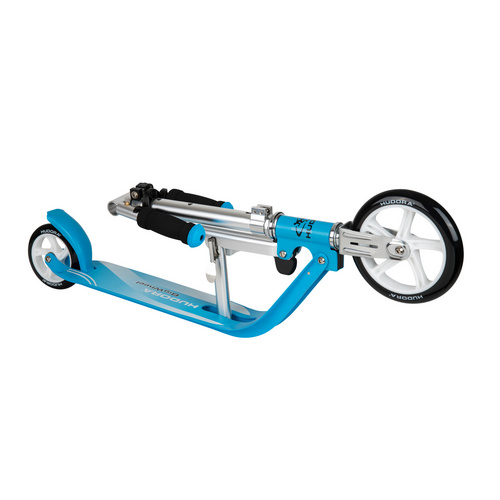 Thumbnail - Hudora Scooter »Little BigWheel«, himmelblau, klappbar