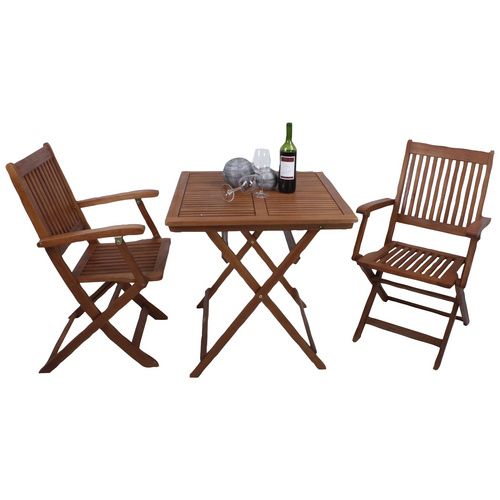 GARDEN PLEASURE Balkonmöbelset, Holz, 3...