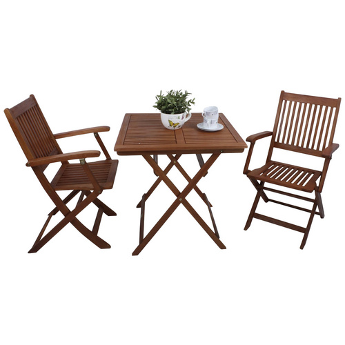 GARDEN PLEASURE Balkonmöbelset, Holz, 3...