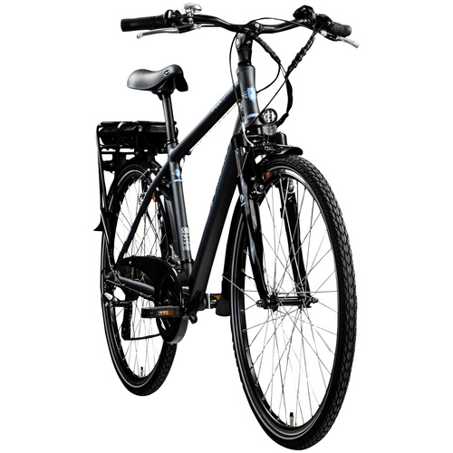 ZÜNDAPP E-Bike Trekking »Green 7.7«, 28 Zoll, RH: 48 cm, 21-Gang - grau