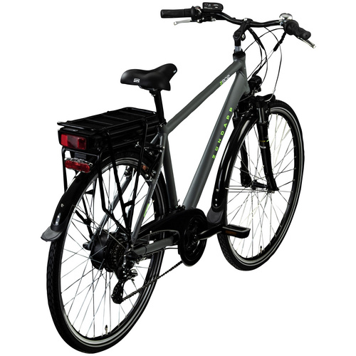 ZÜNDAPP E-Bike Trekking »Z802«, 28 Zoll, RH: 48 cm, 21-Gang - grau