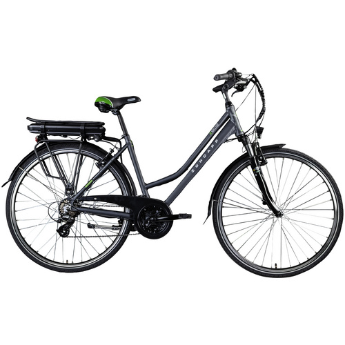 ZÜNDAPP E-Bike Trekking »Z802«, 28 Zoll, RH: 48 cm, 21-Gang - grau