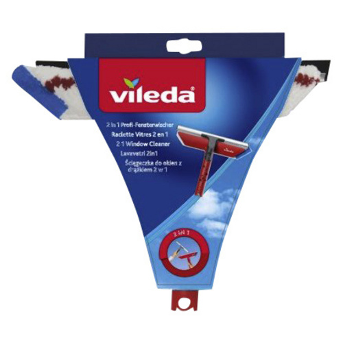 Image of VILEDA Fensterwischer, Kunststoff, rot