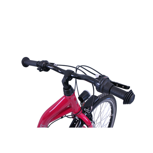 HAWK Cityrad »City Wave Girls«, mechanische Felgenbremse, 3-Gang - rosa