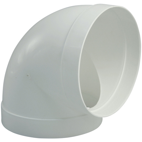 MARLEY Bogen »Lüftungtechnik«, Kunststoff, Ø 12,5 cm - weiss