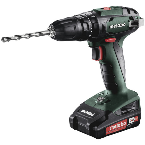 Metabo Akku-Schlagbohrschrauber SB 18 metaBOX 145; 18V 2x2Ah Li-Ion + SC 30