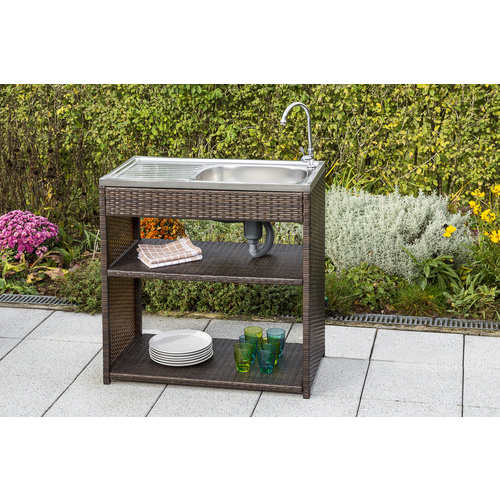 Merxx Komfort Deckchair mit abnehmbarem Fußteil