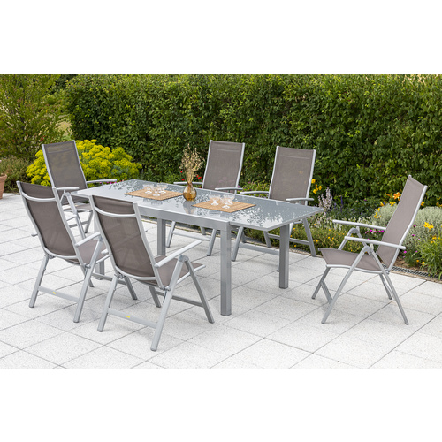 MERXX Gartenmöbelset »Carrara«, 6 Sit...