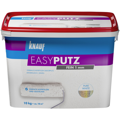 Knauf Rollputz Easyputz fein 1 mm, 10 kg