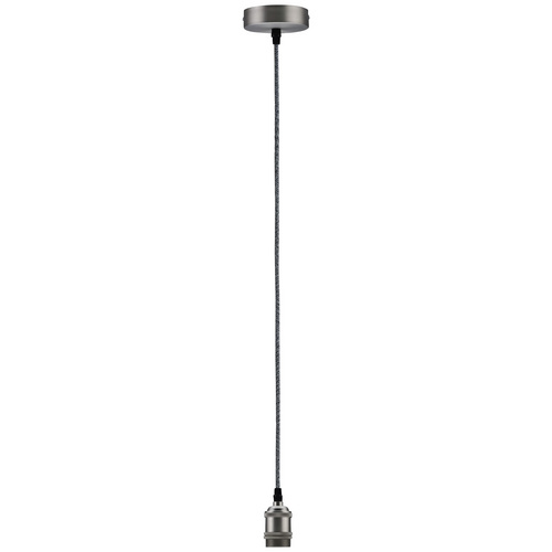 Paulmann LED Pendelleuchte Neordic Eldar max1x20W E27 Grau/Nickel geb 230V Metall