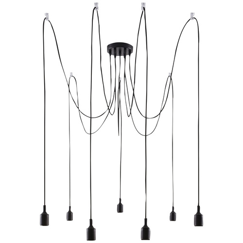 Paulmann LED Pendelleuchte Neordic Ketil 7-flammig IP44 max. 7x20W E27 ohne Leuchtmittel