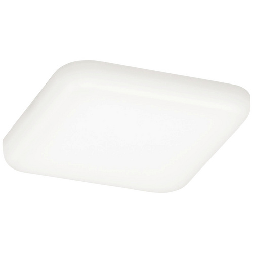 LED Deckenleuchte Veluna Varifit in Transparent-satiniert 4,5W 400lm IP44 4000K 75x75mm
