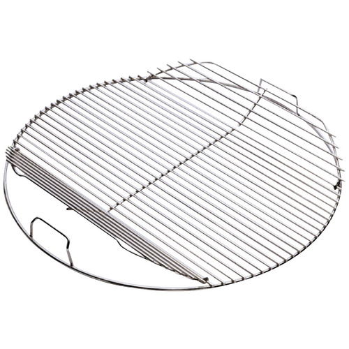 WEBER Grillrost, 57 cm, klappbar, Edelstahl - silberfarben