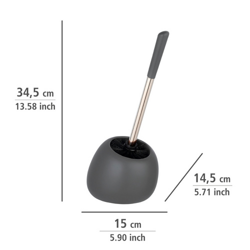 Thumbnail - WENKO WC-Garnitur »Polaris«, Keramik, grau