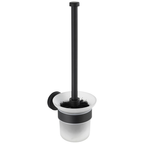 Image of WENKO WC-Garnitur »Bosio black«, Edelstahl, schwarz