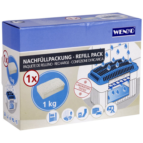 Thumbnail - WENKO Luftentfeuchter, weiß, 6 Nachfüller - weiss