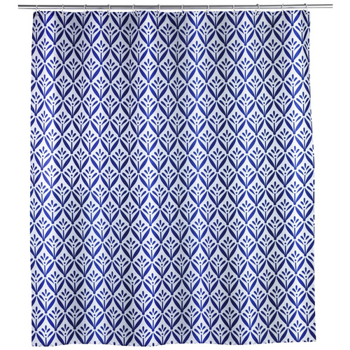 WENKO Duschvorhang Lorca Breite 180 cm, Höhe 200 cm, Textil (Polyester)