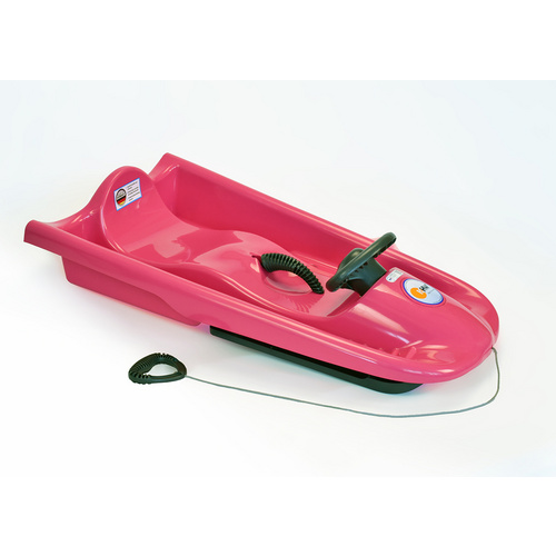 KHW Schlitten, Kunststoff, Max. Belastung: 85 kg - rosa