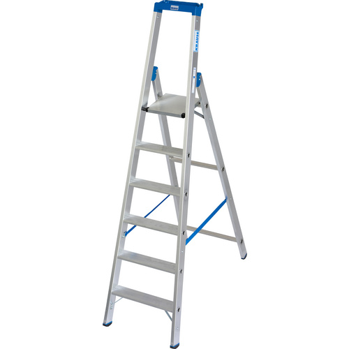 Alu Stufen Stehleiter mit 6 Stufen