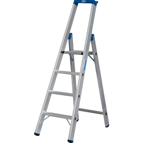 Alu Stufen Stehleiter mit 4 Stufen