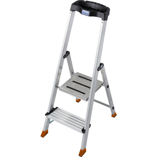 Krause Stufen-Stehleiter Safepro 2 Stufen