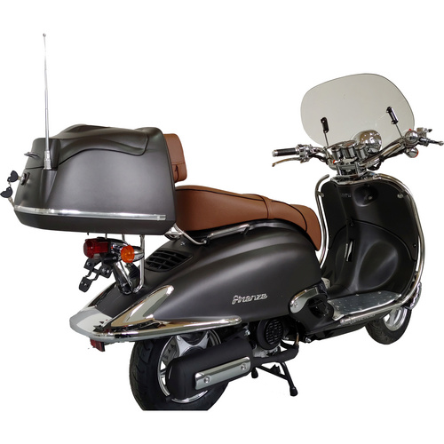 Thumbnail - ALPHA MOTORS Mofa »Retro Firenze«, 50 cm³, Verbrauch: ca. 2,7 l/100 km - schwarz