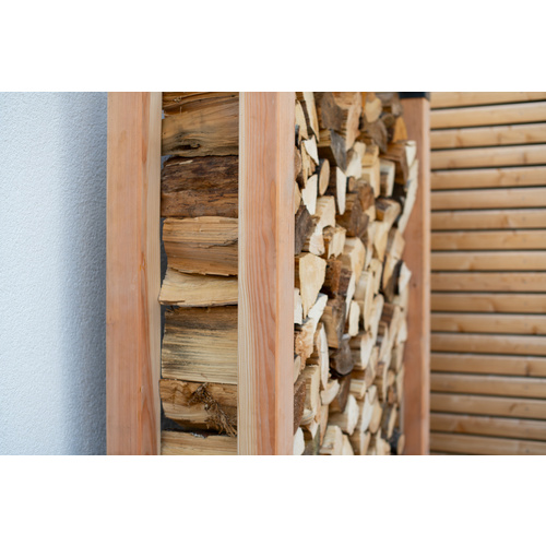 Westmann Kaminholzregal »Michel«, BxHxT: 138 x 180 x 40 cm, Lärchenholz - braun (Rabatt: 16 %) Westmann Kaminholzregal »Michel«, BxHxT: 138 x 180 x 40 cm, Lärchenholz - braun (Rabatt: 16 %)