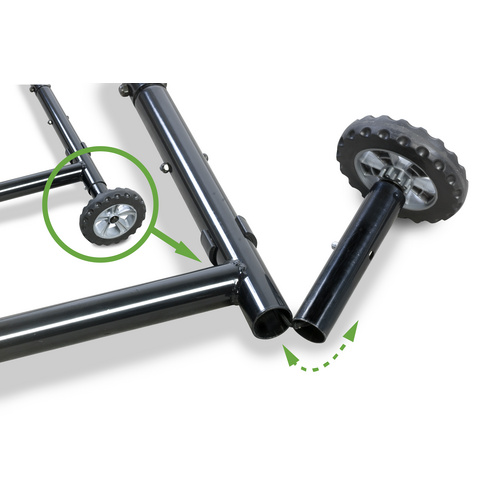 EXIT Toys Rebounder, 164 cm ,Stahl, schw...