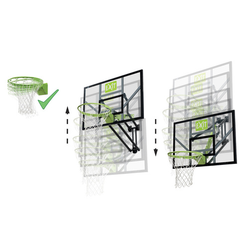 EXIT Toys Basketballkorb, 117 x 365 cm, ...