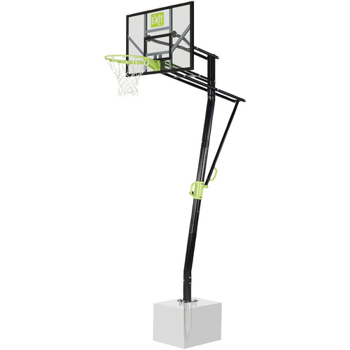 EXIT Toys Basketballkorb, 117 x 365 cm, Stahl, grün/schwarz