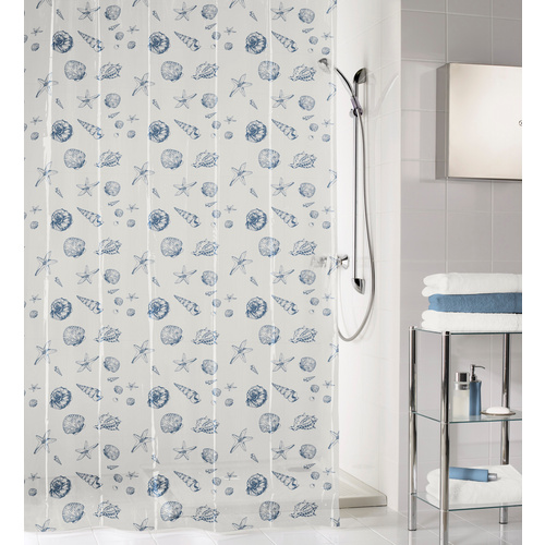 Kleine Wolke Duschvorhang Shell Breite 180 cm, Höhe 200 cm
