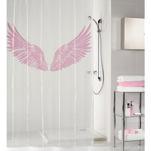 Kleine Wolke Duschvorhang Wings Breite 180 cm, Höhe 200 cm