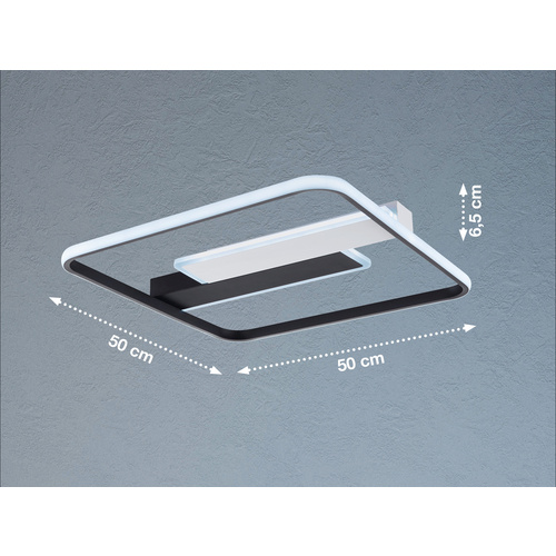 Fischer & Honsel Deckenleuchte »Blithe«, Metall/Aluminium, 37 W - weiss