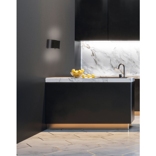 Thumbnail - Fischer & Honsel Wandleuchte »Wall«, Metall, 3 W - schwarz