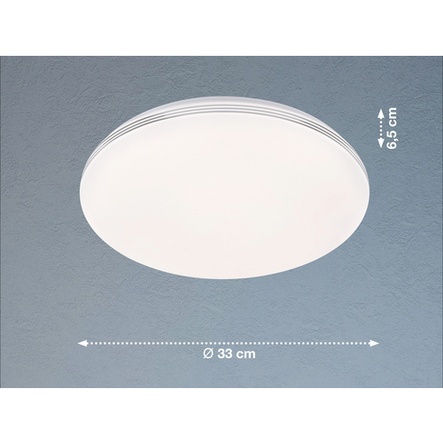 Thumbnail - Fischer & Honsel Deckenleuchte »Faro«, Acryl, 22 W - weiss