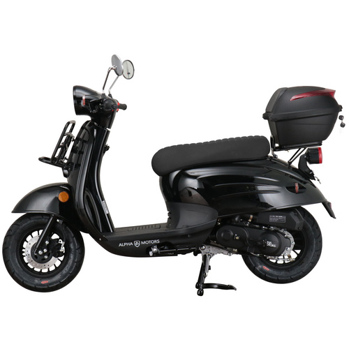 Thumbnail - ALPHA MOTORS Motorroller »Adria«, 50 cm³, Verbrauch: ca. 2,2 l/100 km - schwarz