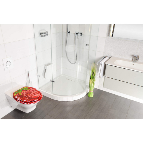 Thumbnail - Sanilo WC-Sitz, BxL: 37,7 x 47 cm, Strawberry - rot
