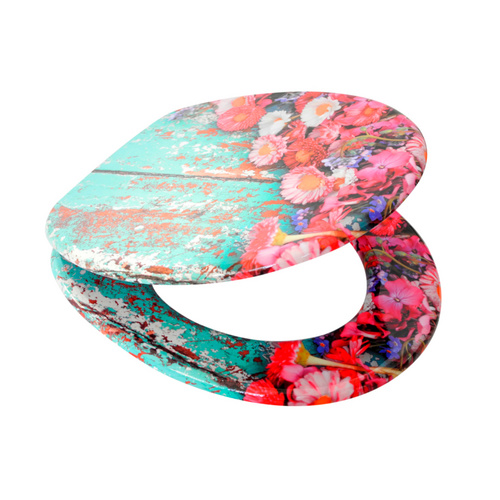 Thumbnail - Sanilo WC-Sitz, BxL: 37,7 x 47 cm, Spring - rosa