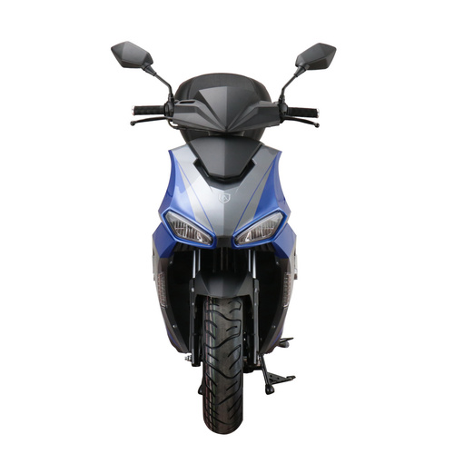 Thumbnail - ALPHA MOTORS Motorroller »Mustang FI«, 50 cm³, Verbrauch: ca. 2,4 l/100 km - blau | grau