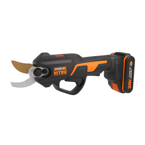 Worx Schwarz Akku-Astschere "Nitro Wg330e", Gartenscheren-Maschinen, 25 Mm Schnitt, 2800 Schnitte Pro Ladung, Inkl. Akku Und Ladegerät - Bild 3