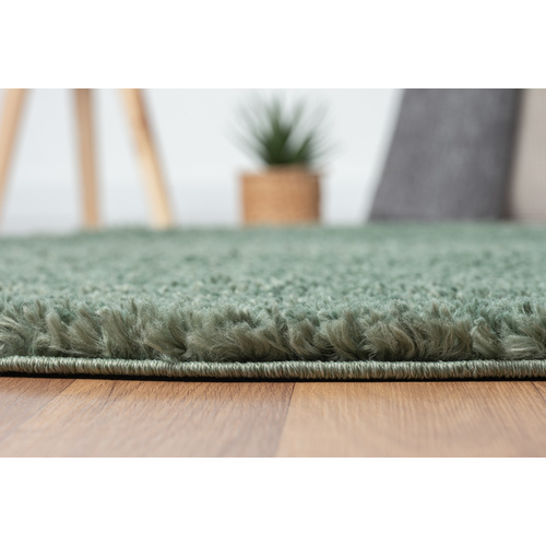 Thumbnail - My Flair Teppich » My Shaggy«, BxL: 120 x 120 cm, Polypropylen - gruen