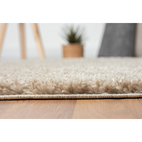 Thumbnail - My Flair Teppich » My Shaggy«, BxL: 150 x 150 cm, Polypropylen - beige