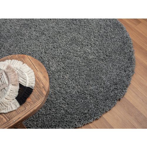 Thumbnail - My Flair Teppich » My Shaggy«, BxL: 100 x 100 cm, Polypropylen - grau