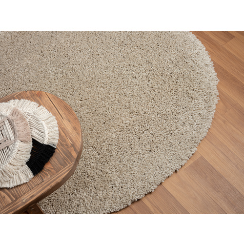 Thumbnail - My Flair Teppich » My Shaggy«, BxL: 150 x 150 cm, Polypropylen - beige