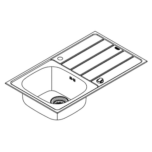 GROHE Küchenspüle »StarLight AISI 304...