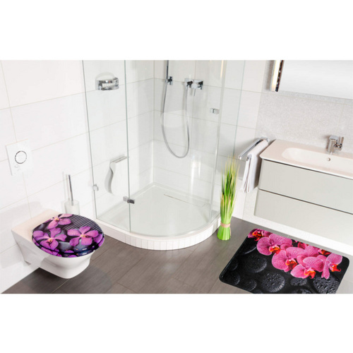 Thumbnail - Sanilo Badteppich »Madeira«, schwarz, Polyester