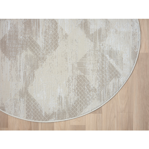 My Flair Teppich » My Life«, BxL: 120 x 120 cm, Polyester - beige