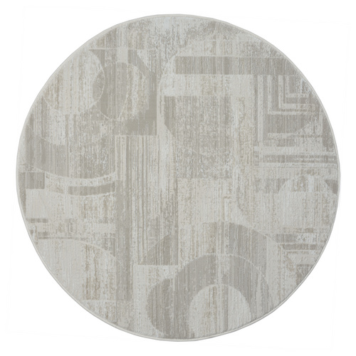 My Flair Teppich » My Circles«, BxL: 120 x 120 cm, Polyester – beige